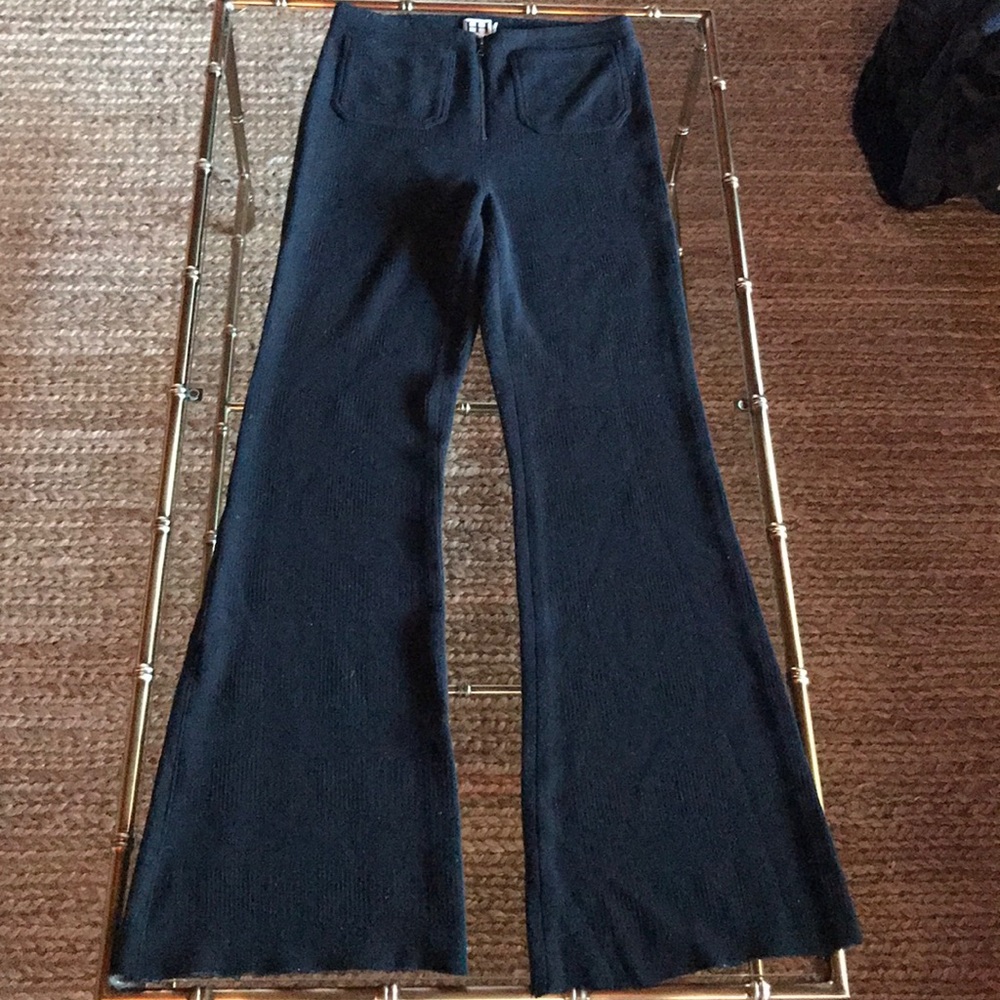 Haute Hippie flare stretch pants